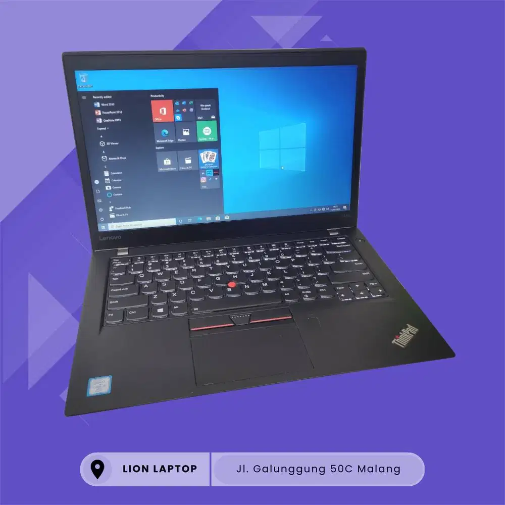 RAM 8GB SSD 256GB Core i7 SLIM Lenovo Thinkpad T470s [05|11]