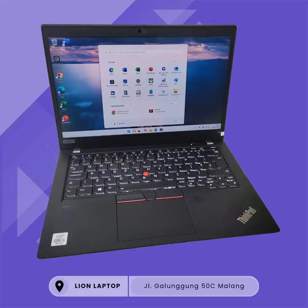 Core i5 Gen 10 slim mulus RAM 8GB SSD 256 Lenovo Thinkpad X13 [05|11]