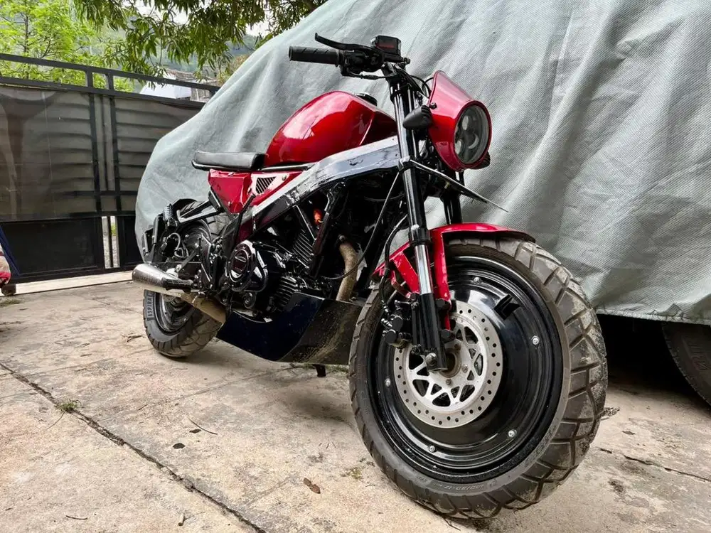 Motor Custom Minerva 150 SS Lengkap