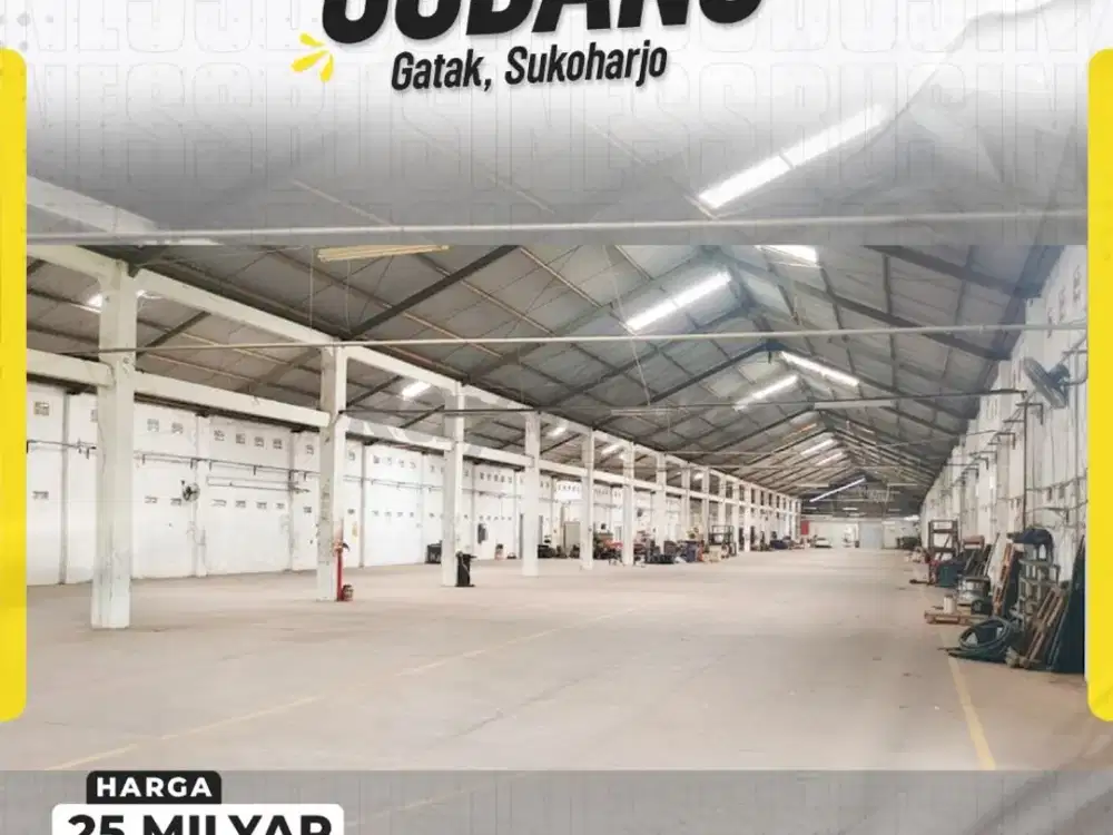 Gudang Jual Sewa di Gatak Sukoharjo, Akses Kontainer