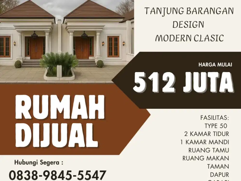 RUMAH CLASIC TANJUNG BARANGAN