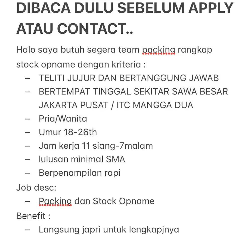 ADMIN DAN SEKALIGUS BISA NGELIVE UNTUK KEDEPANNYA (jual tas wanita)