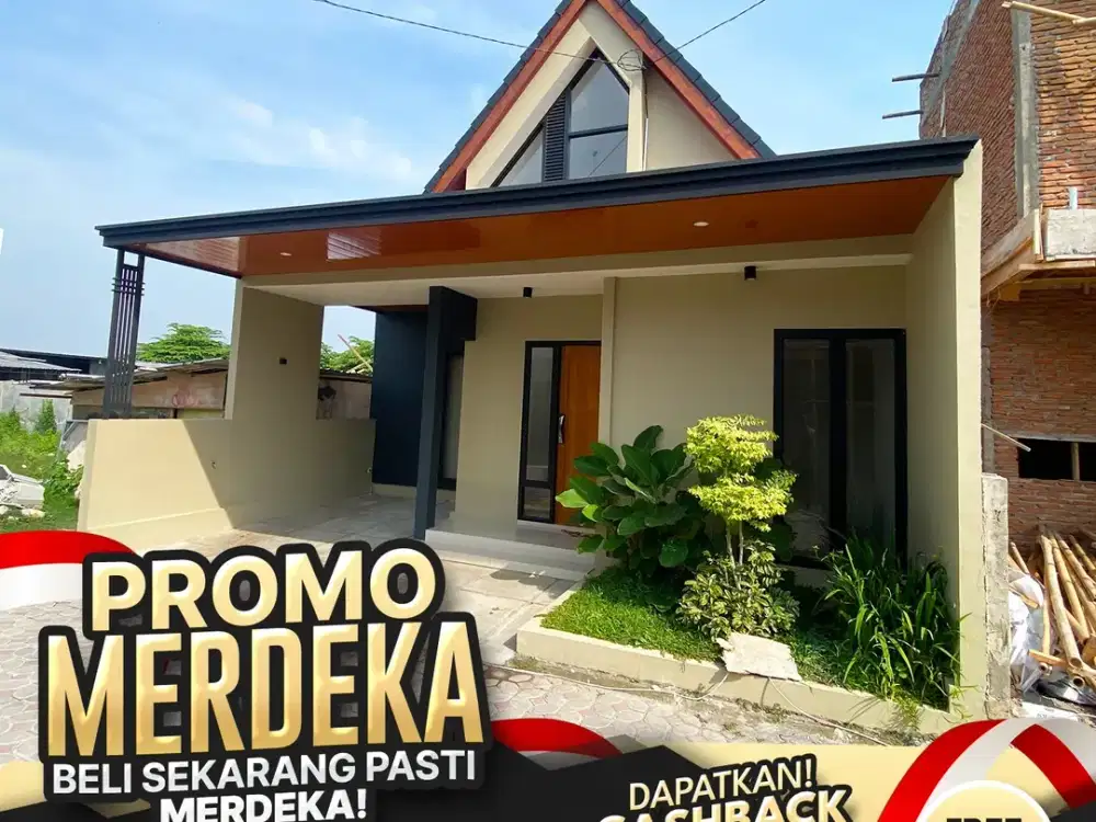 PROMO CASHBACK 80 JUTA Rumah Lokasi Strategis Jln Utama Provinsi