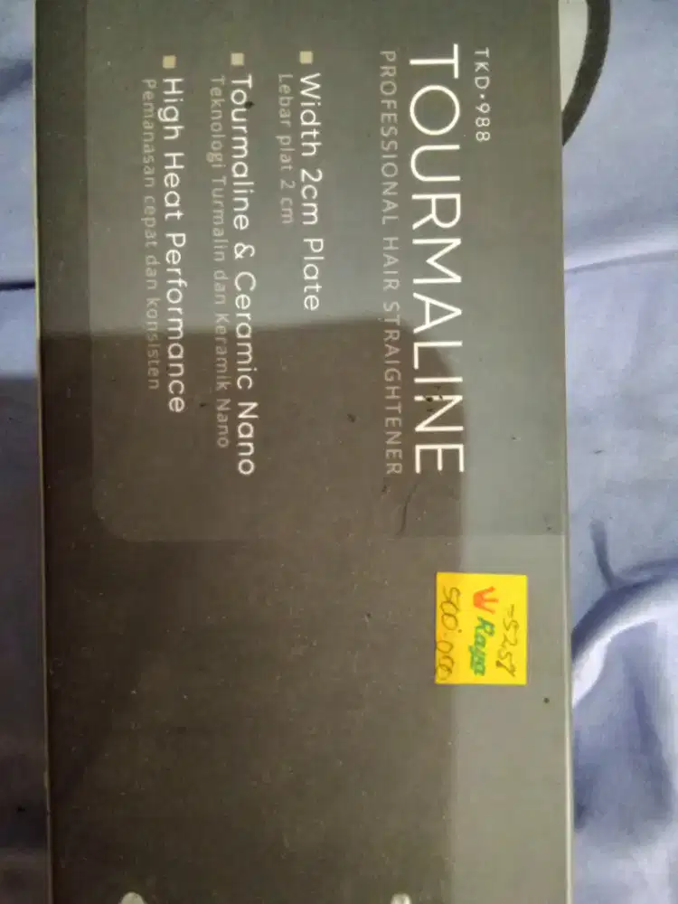 Catokan rambut  tourmaline Takeda Pro TKD-988