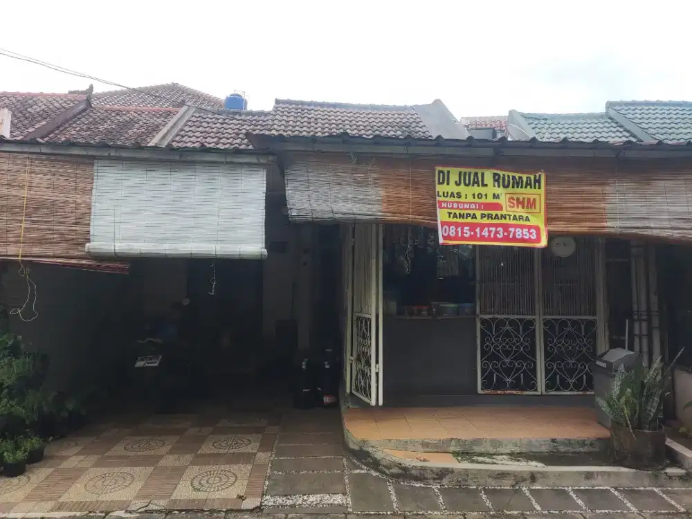 RUMAH MENGHASILKAN UANG - ADA TOKO SIAP DAGANG, 1LT, AKSES 2 MBL