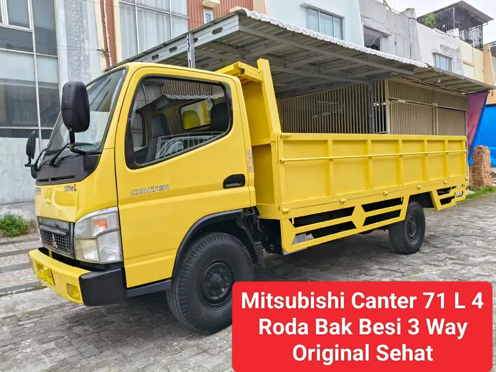 Mitsubishi Colt Diesel 4 Roda 2015 Canter 110L Bak Besi 3 Way Original
