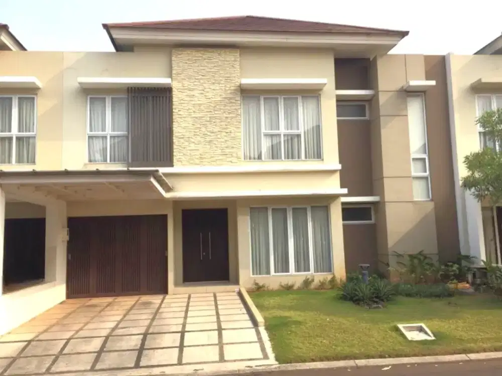 Rumah 2lt 244m Type 4KT Cluster Dbanyan JGC Jakarta Garden City Cakung
