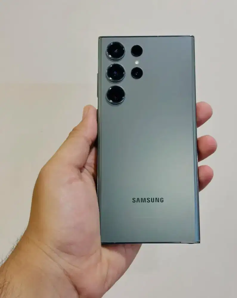 samsung s23 ultra 256gb green resmi sein fullset lengkap