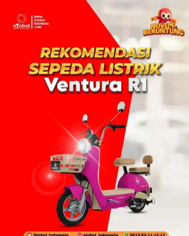 SHOROOM RESMI SEPEDA DAN MOTOR LISTRIK OTOBOT UWINFLY RANGKASBITUNG