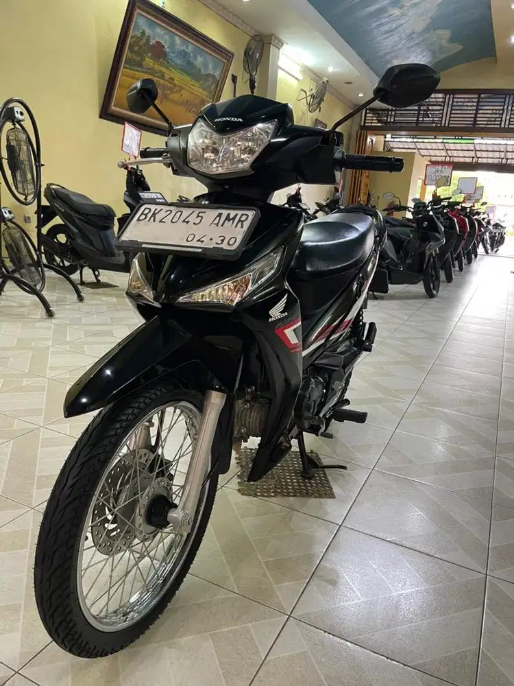 New Supra X 125 F1 SW 2025 Spti Baru-Odomtr 6.000 KM-plaza motor