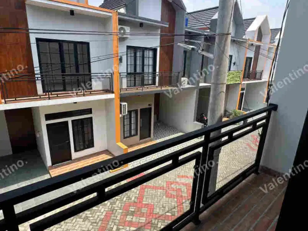 TANPA DP | Rumah Baru Siap Huni Cluster One Gate Remote System Lokasi Super Strategis Pinggir Tol CIJAGO JORR 2