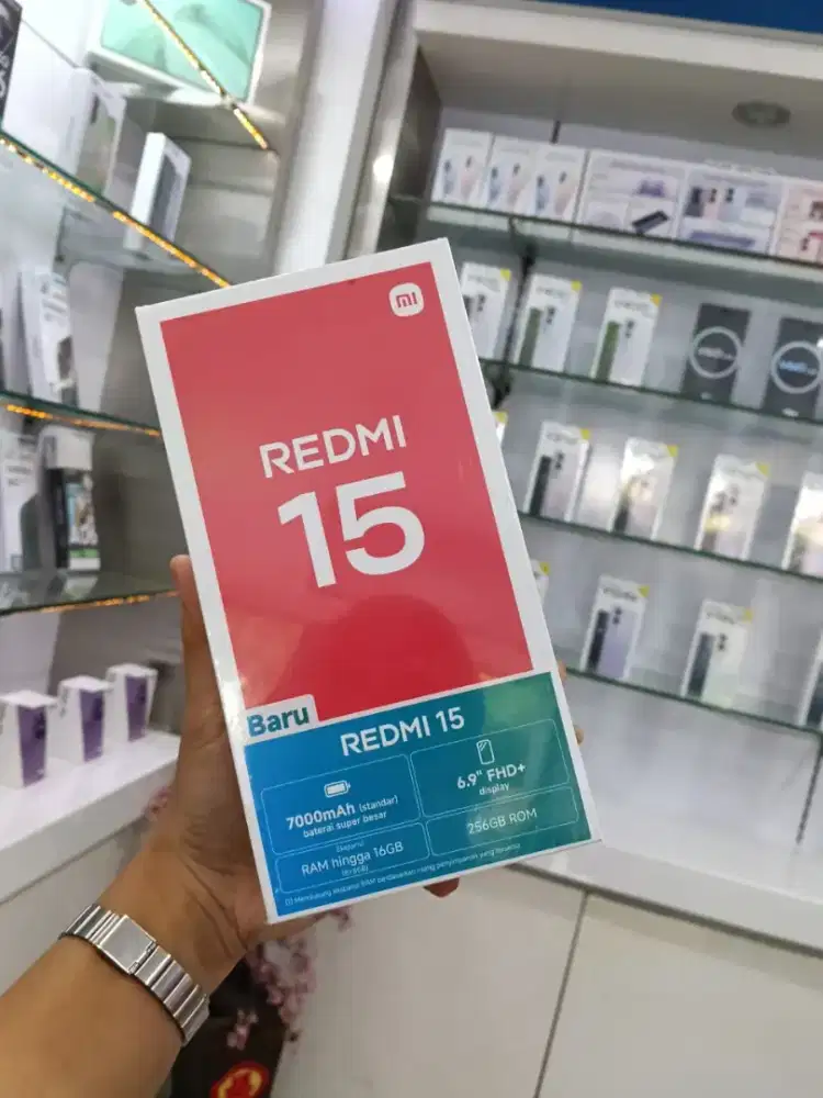 Redmi 15 RAM 8+8GB (BARU)