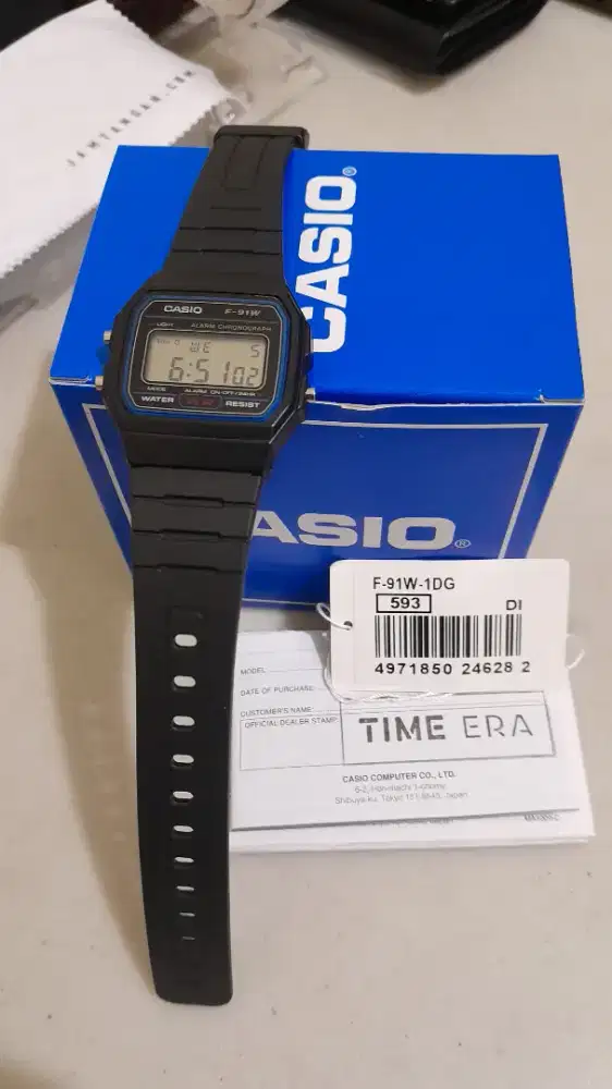 Jam Casio F91 W