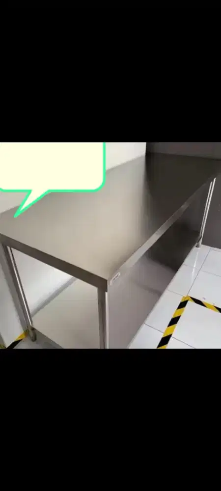 Jual meja stainles berbagai ukuran