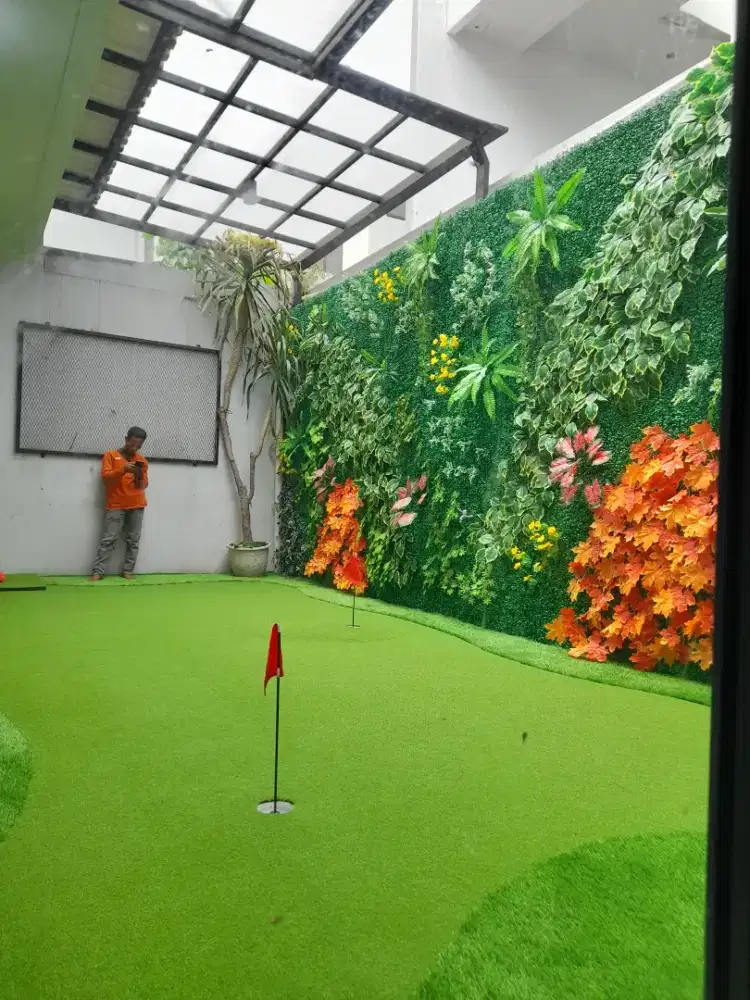 Jual Rumput Sintetis-Rekomendasi Taman Rumah Terbaik Tuk Balkon Lantai