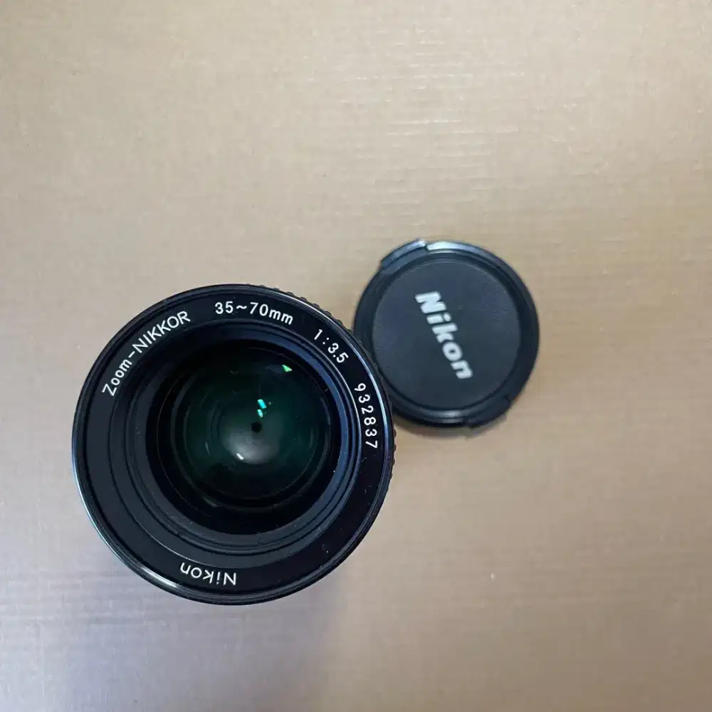 Nikon Nikkor 35-70 mm F3.5 zoom lensa lens camera kamera