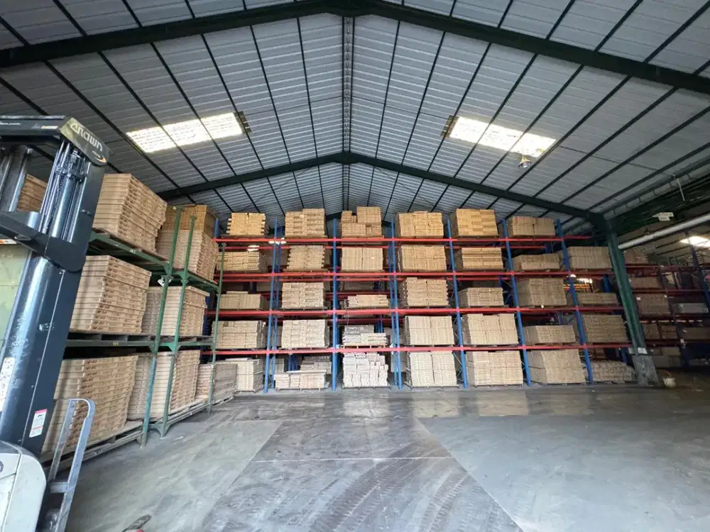 DISEWAKAN MURAH GUDANG SIAP PAKAI LOKASI PERGUDANGAN JATI UWUNG TANGERANG