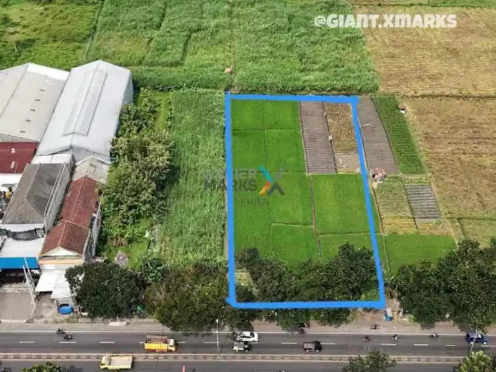 Tanah strategis di poros jalan raya Mondoroko Singosari Malang