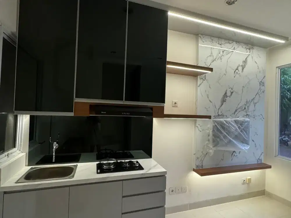 Rumah Baru Gading Serpong Amarillo Village Fully Furnish bisa Bayar Bulanan