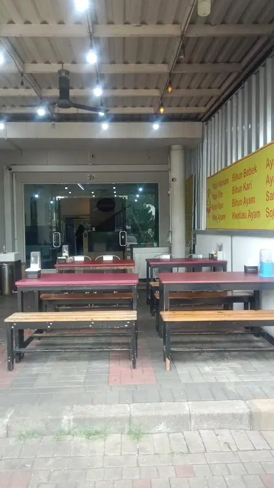 Disewakan Space buat jual makanan