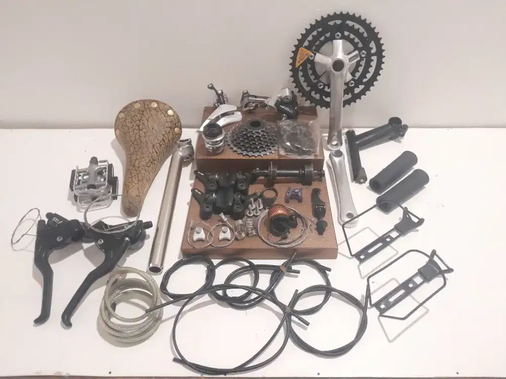 Groupset Shimano Exage 300  LX Fullset dan Suku Cadang Federal