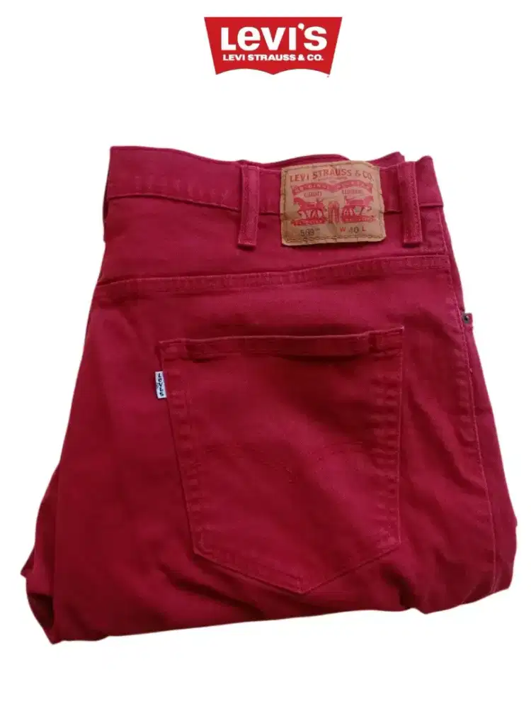 Levis 569 Loose Stright denim short