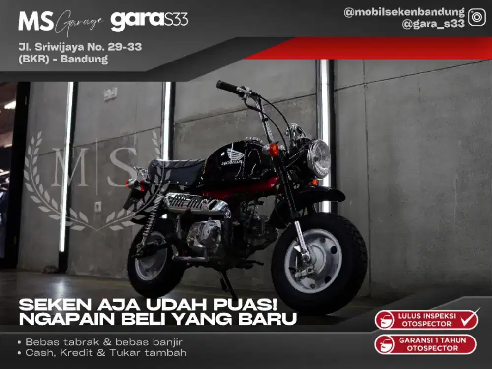Rare! Honda Gorilla asli 50cc 2007 CBU Jepang bukan rakitan