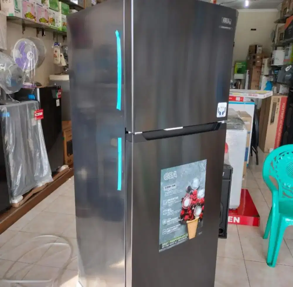 Kulkas dapur gea 356L 2pintu