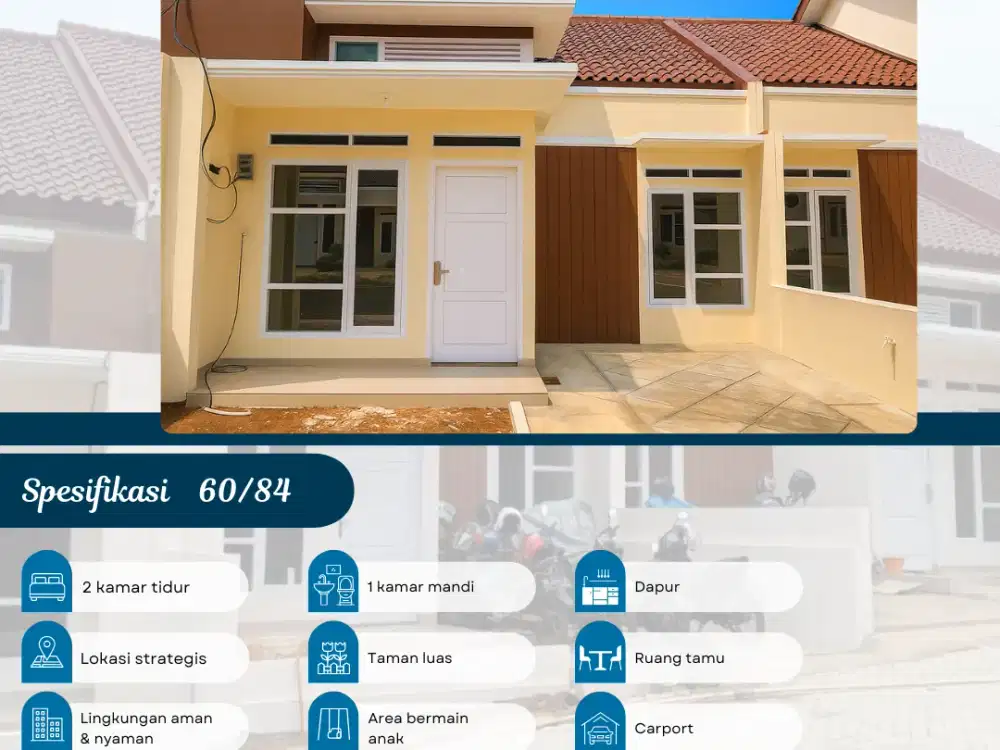 PERUMAHAN KOMERSIL TYPE 60 DEKAT KAMPUS UIN RADEN INTAN LAMPUNG