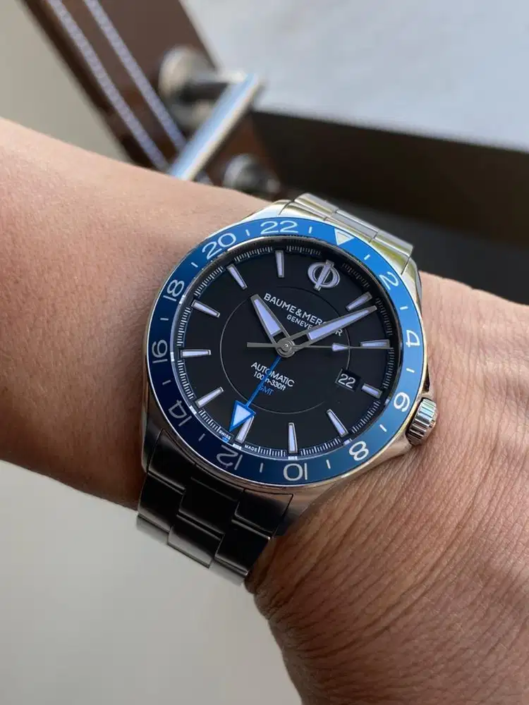ORIGINAL Baume Mercier Clifton Club Automatic GMT 42mm