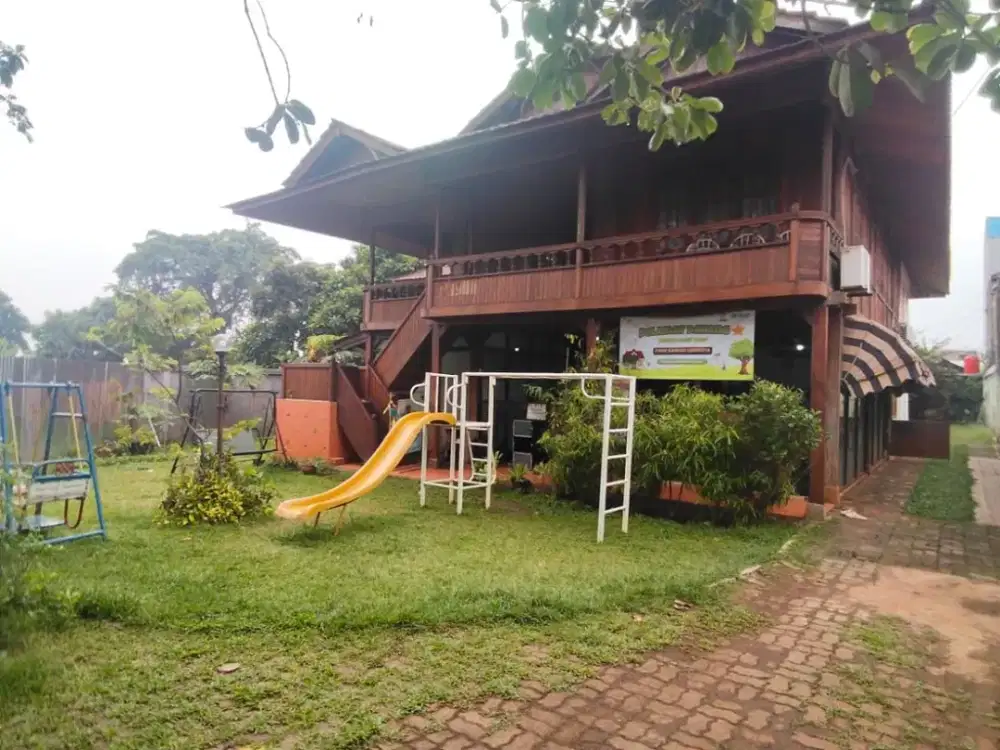 Dijual Tanah bonus Rumah Panggung di Pesanggrahan, Jakarta Selatan