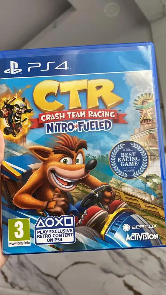 Kaset PS4 CTR nego dikit
