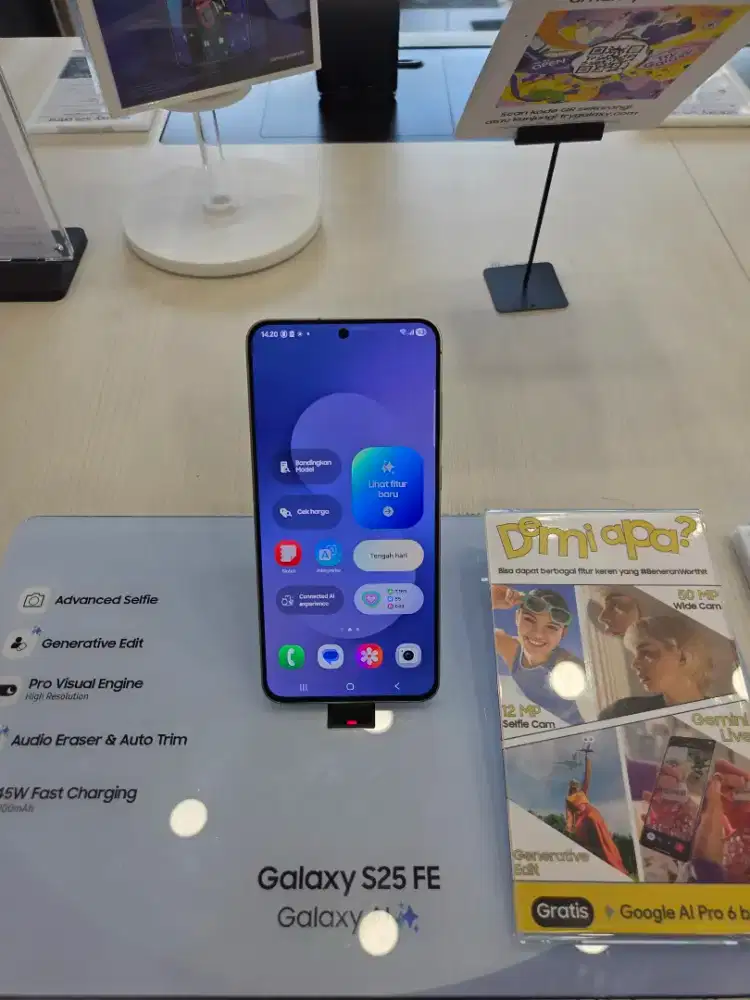 New Galaxy S25 Fe Ram 8/256GB dan Ram 8/512GB Garansi Resmi SEIN Promo