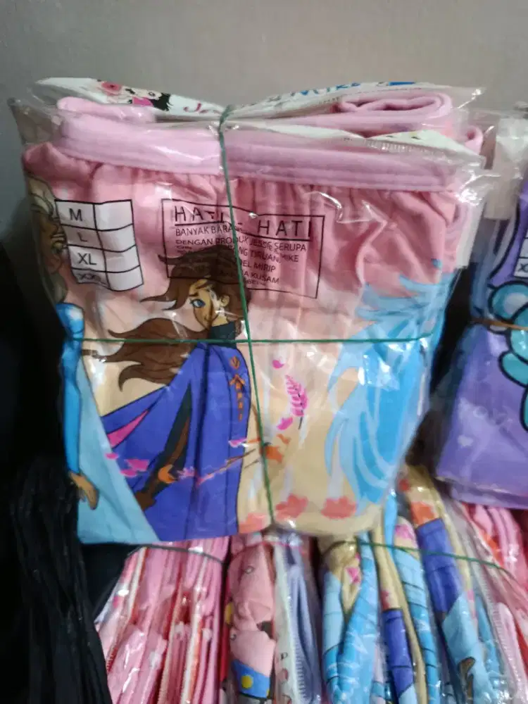 Boxer katun anak cewek & cowok