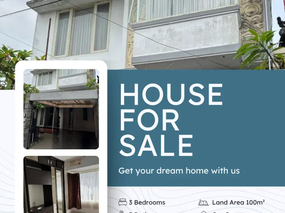 Dijual Rumah kosongan modern minimalis nangka utara  denpasar