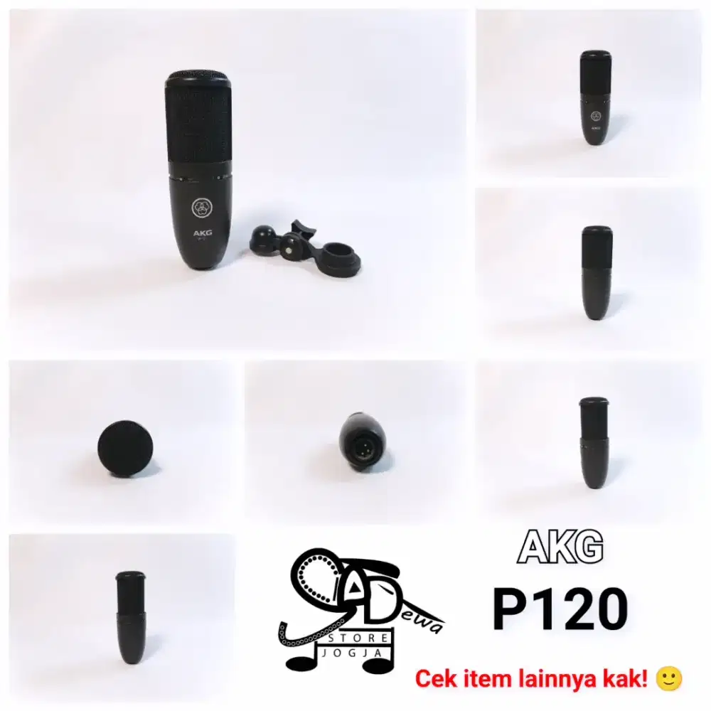 AKG PERCEPTION 120 P120 MIC CONDENSER CONDENSOR MICROPHONE MIKROFON P