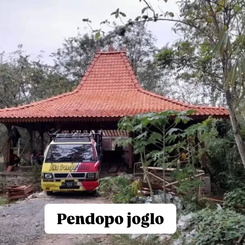 Joglo pendopo kayu jati
