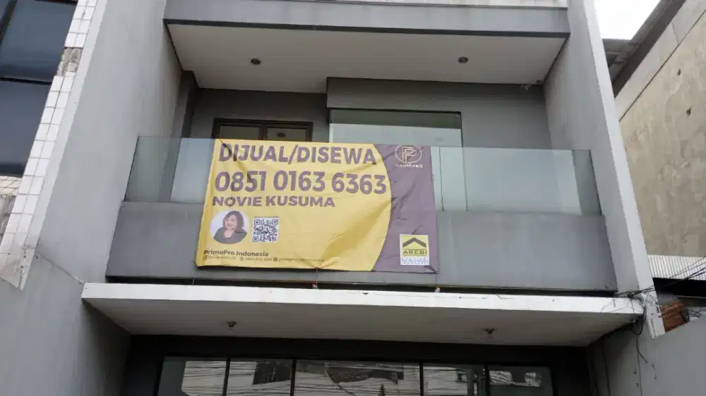 Disewakan Ruko di Kebayoran Baru, sebrang Gandaria city