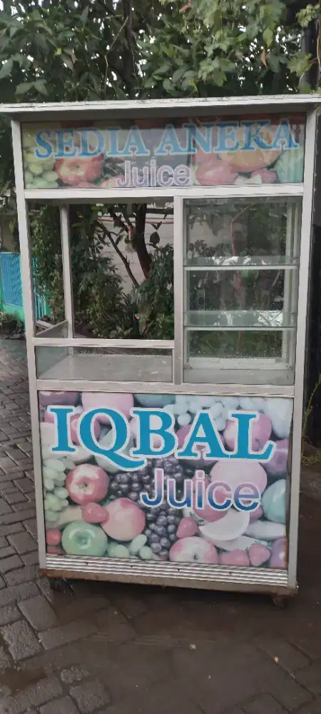 Dijual Gerobak jualan jus