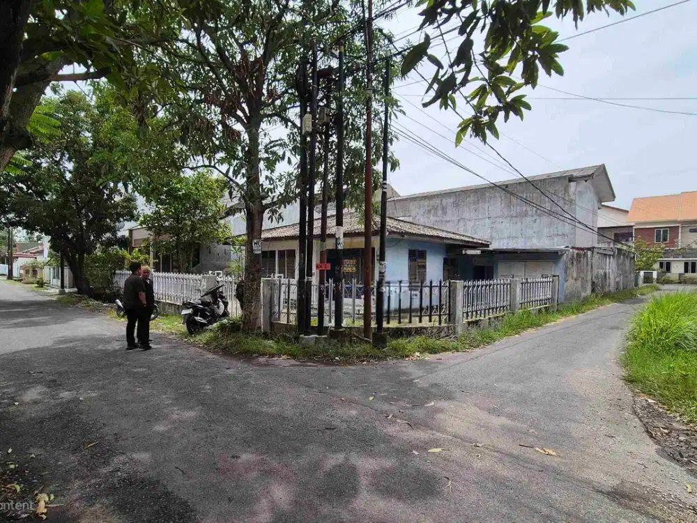 Jual Kavling Tanah daerah Helvetia, komplek Pondok Surya Posisi Hook, Murah