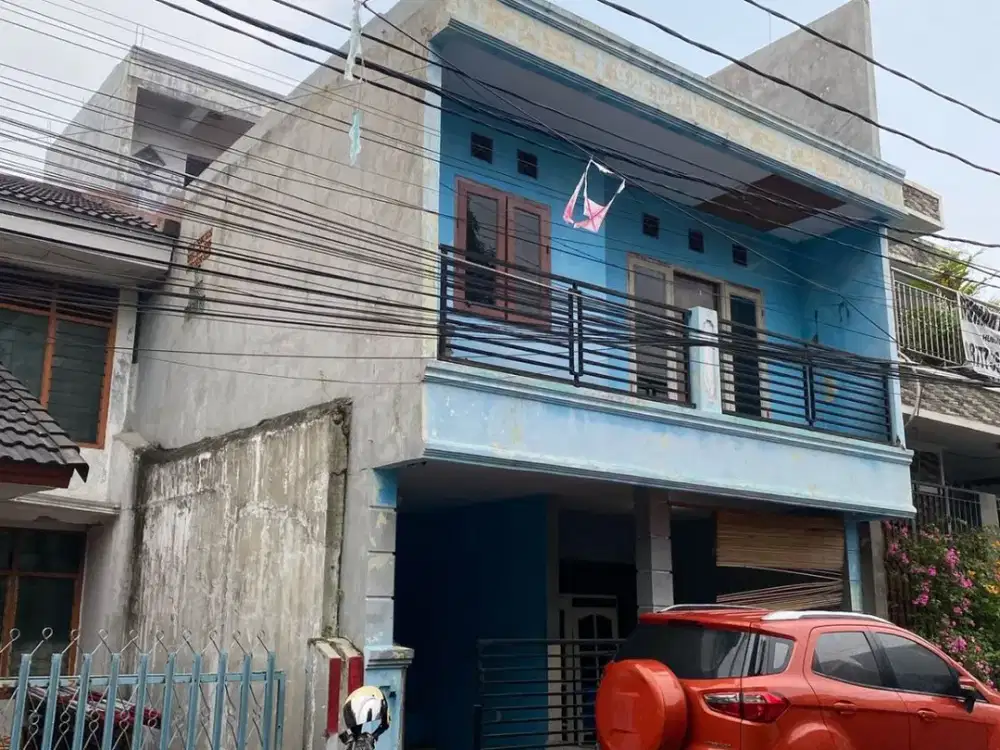 Rumah 2 Lantai Pinggir Jalan Cocok Untuk Kosan dan Usaha di Kebon Nanas Otista Jakarta Timur