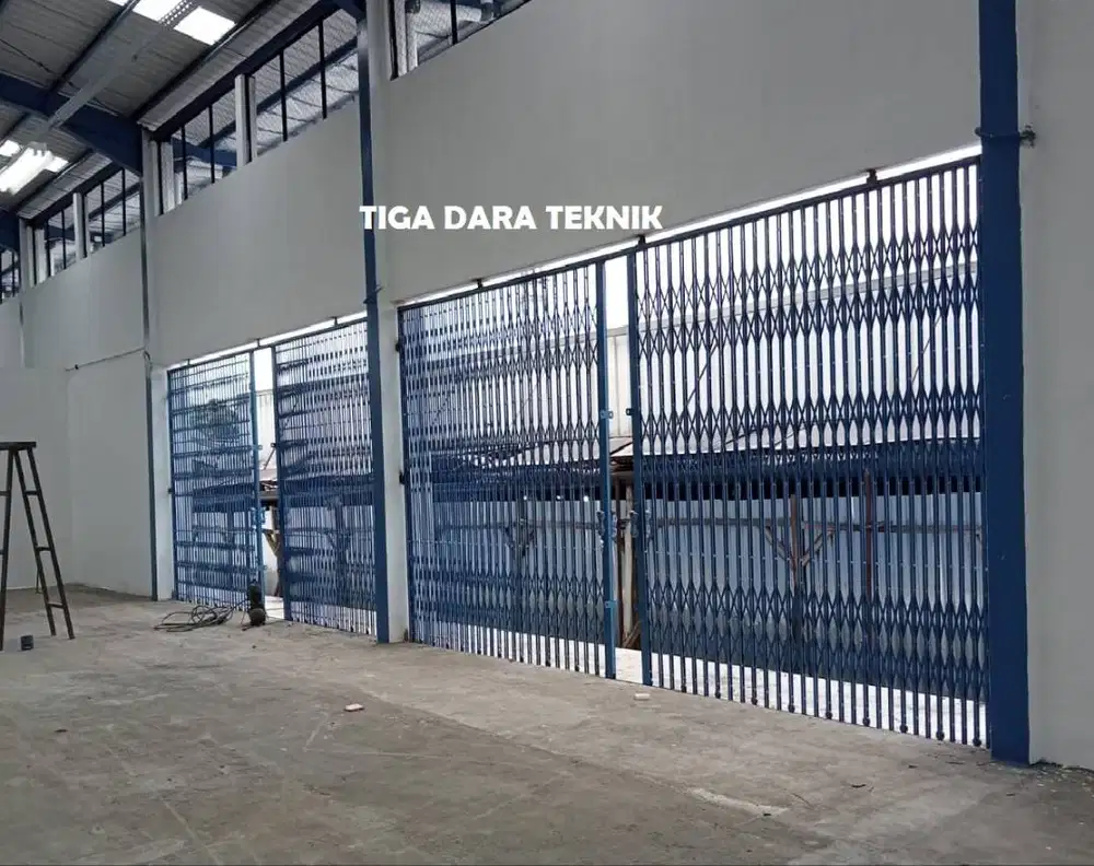 Pintu Harmonika Gerbang Keamanan Ruko Berkualitas Harga Terbaik
