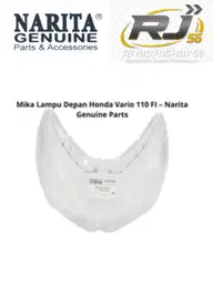 Mika Lampu Depan Honda Vario 110 FI – Narita Genuine Parts