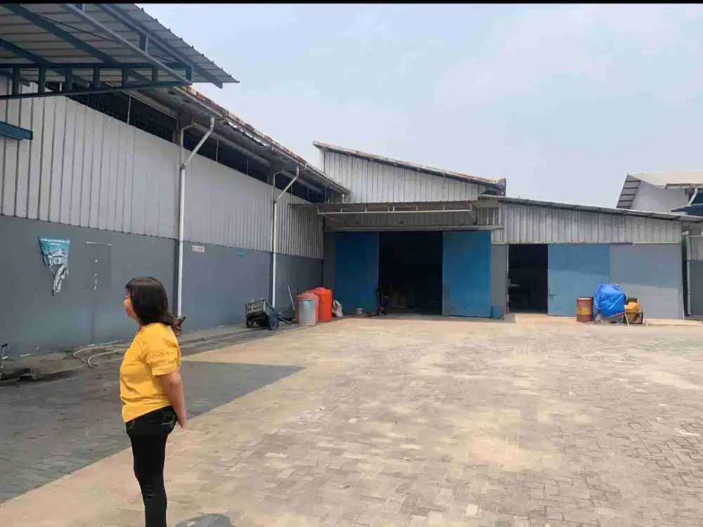 Dijual gudang di rajeg tangerang murah abis