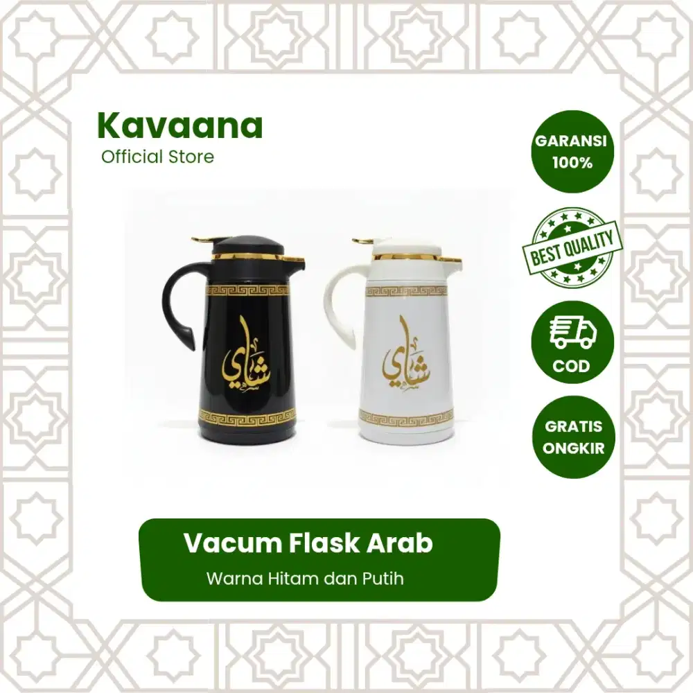 Vacum Flask Arab 1 L | Termos Khas Arab