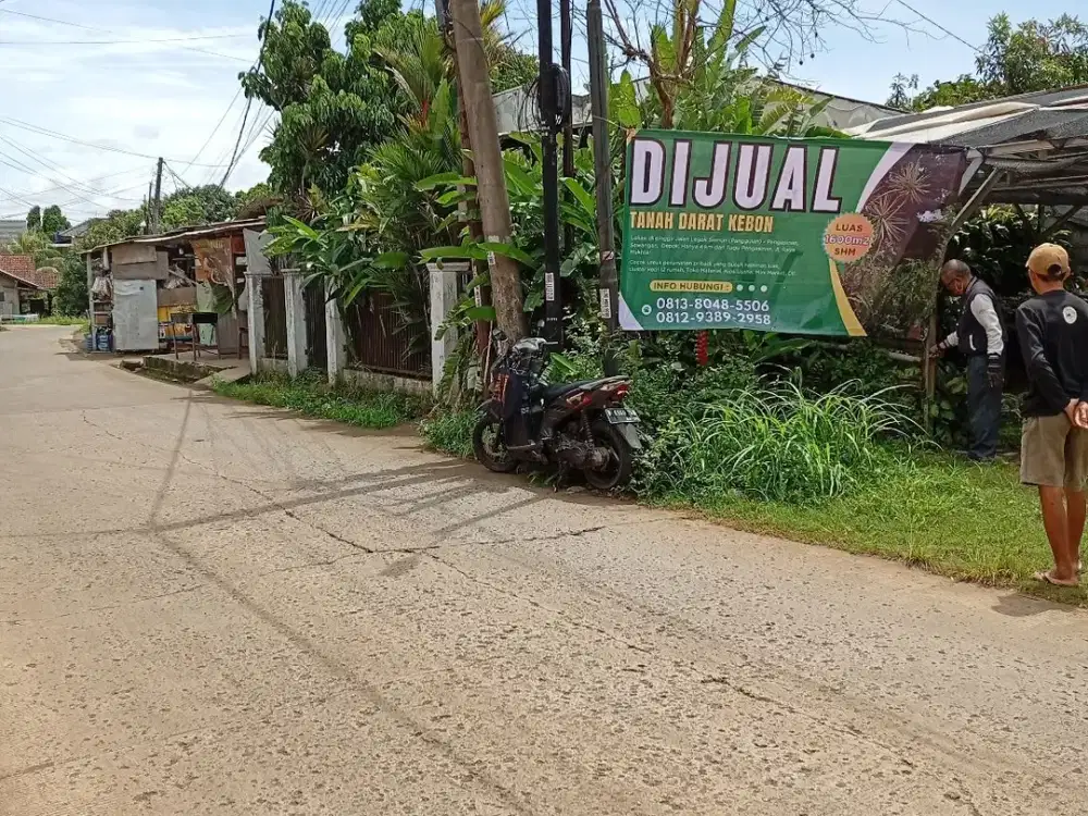 Kav Tanah 1.700 m Sawangan Depok , @ 1,7 jt/m2