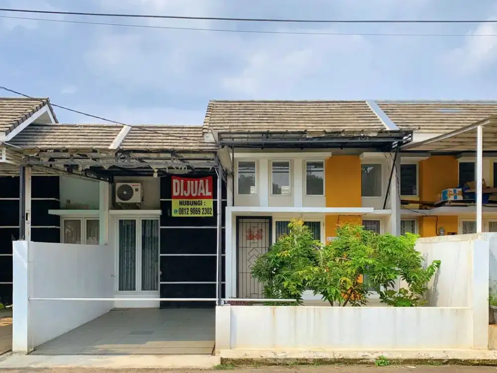 Jual Rumah Terawat 10 Menit ke Cibinong City Mall Hadap Utara J-17853