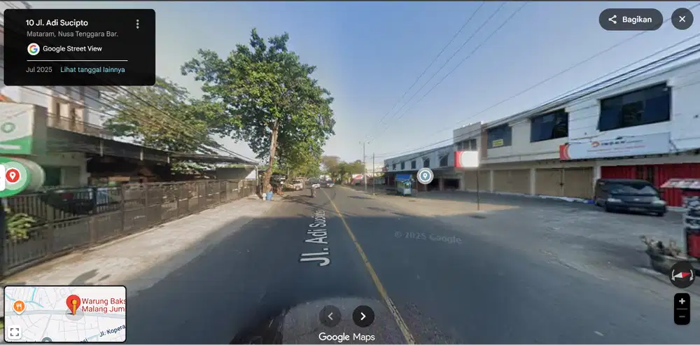 Dijual tanah lokasi strategis di pinggir jalan raya.