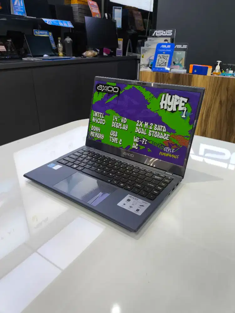 AXIOO HYPE 1 CORE N4020 4/128 Kredit Proses aman dan cepat!