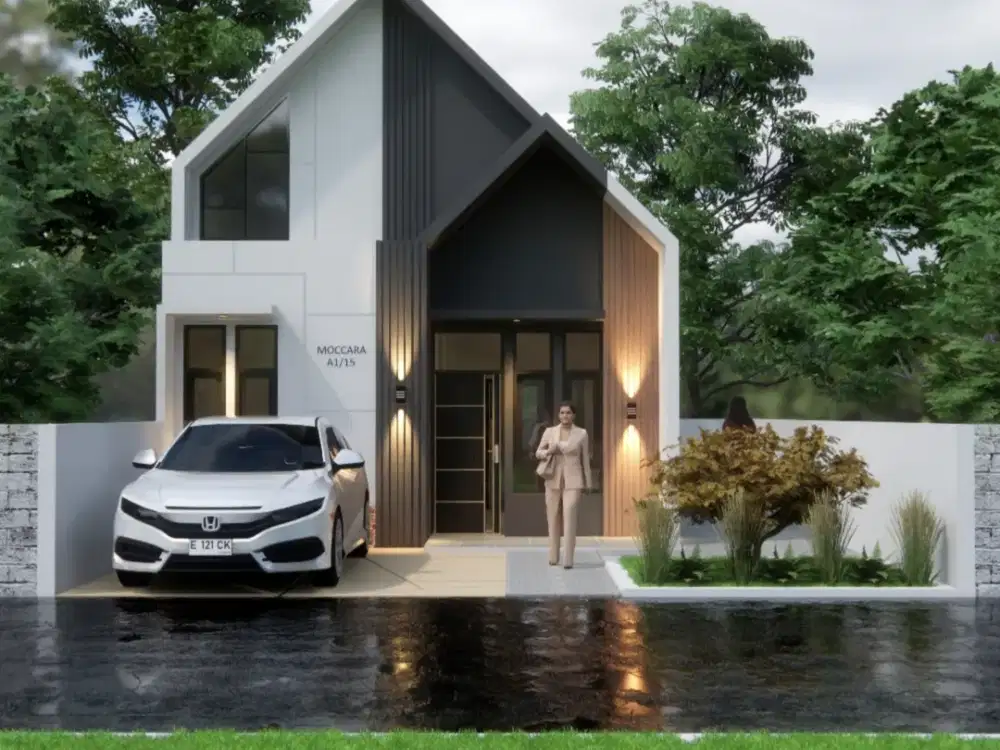 Rumah cicilan 2 jutaan View Gn Salak 15 menit ke KRL di Ciomas Bogor.